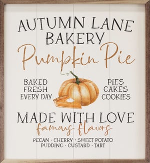 Autumn Lane Bakery Pumpkin White